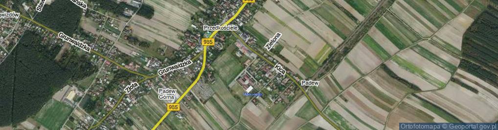 Zdjęcie satelitarne Szkolna ul.